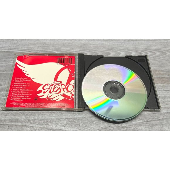 Aerosmith Greatest Hits Rock CD Columbia Digital CK 36865 1986 - Picture 4 of 5